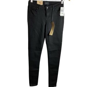 NWT Celebrity Pink Dawson Super Skinny Jeans Black Rinse Stretch